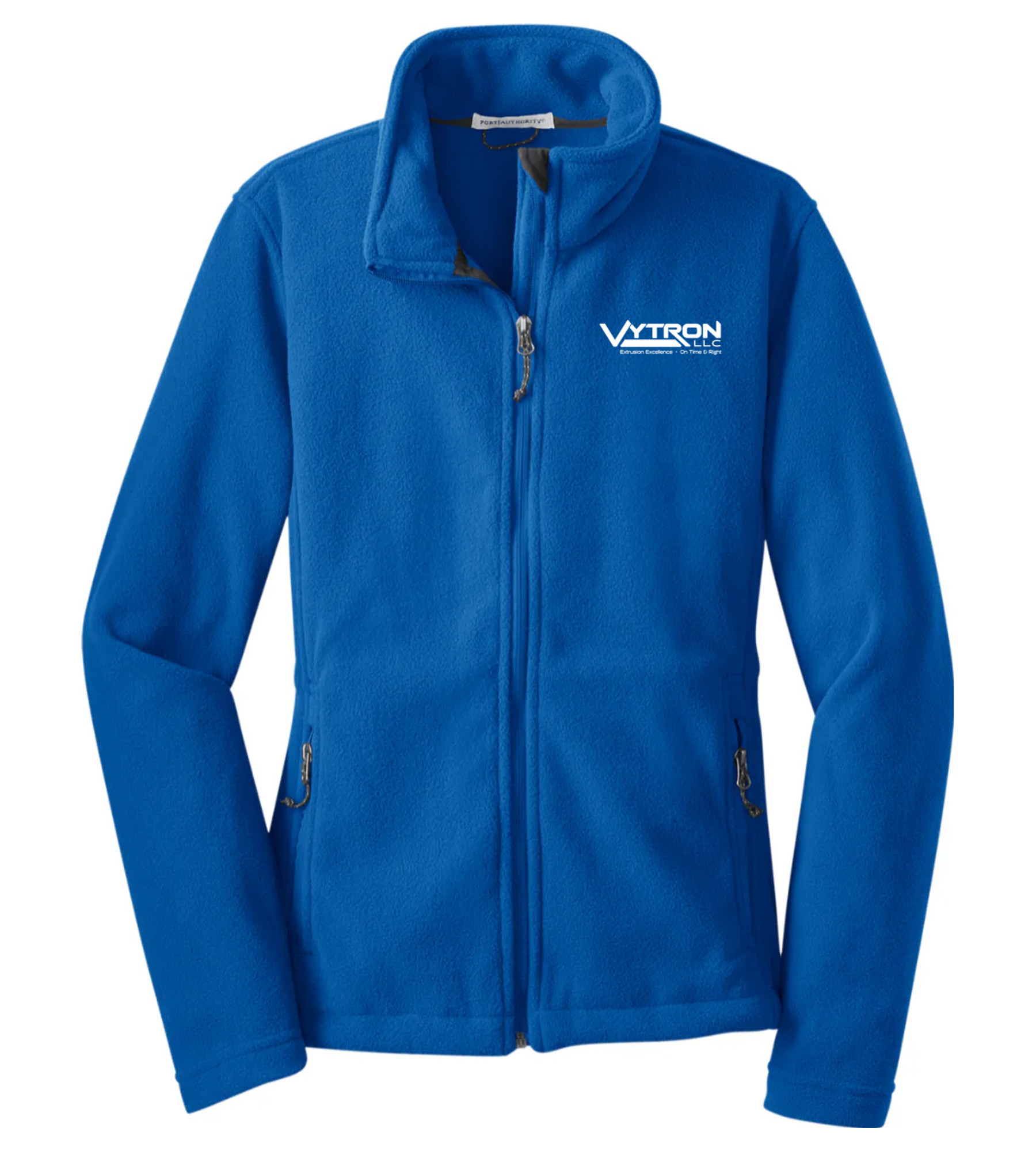 Port Authority Ladies Value Fleece Jacket True Royal with Vytron